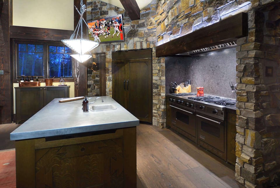 Spacious kitchen