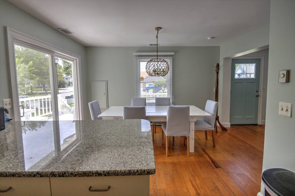 Comfortable dining area.