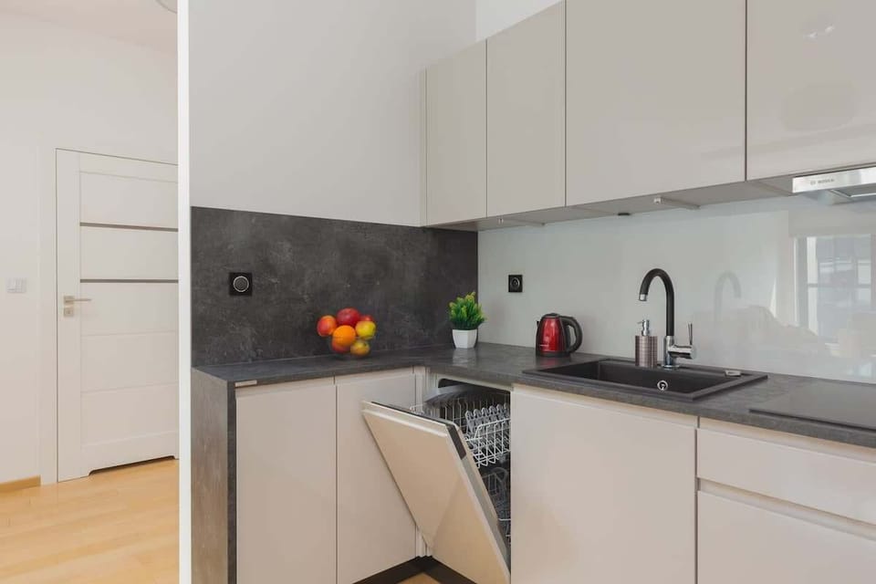The dishwasher that ensures easy cleanup after meals.
