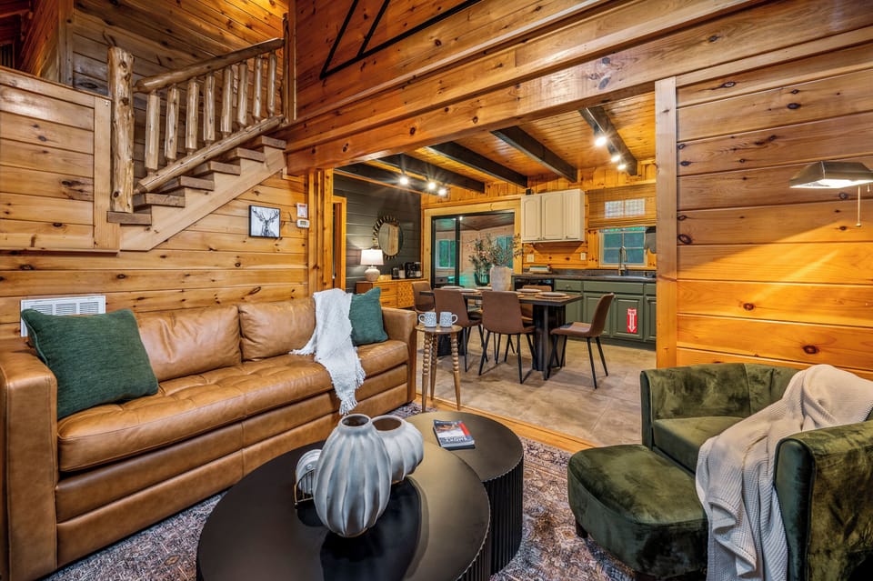 Living room and kitchen 