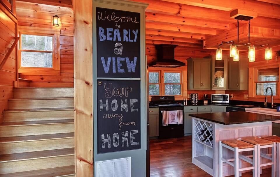 Kitchen and Stairs to Upper Level