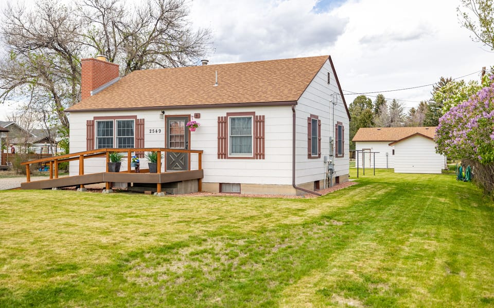 Front of the home
