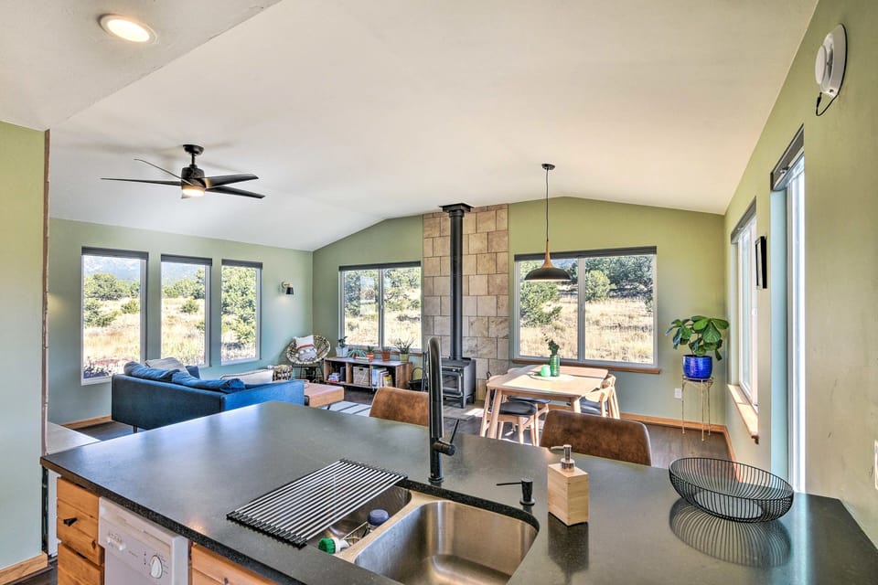 Open floor plan.