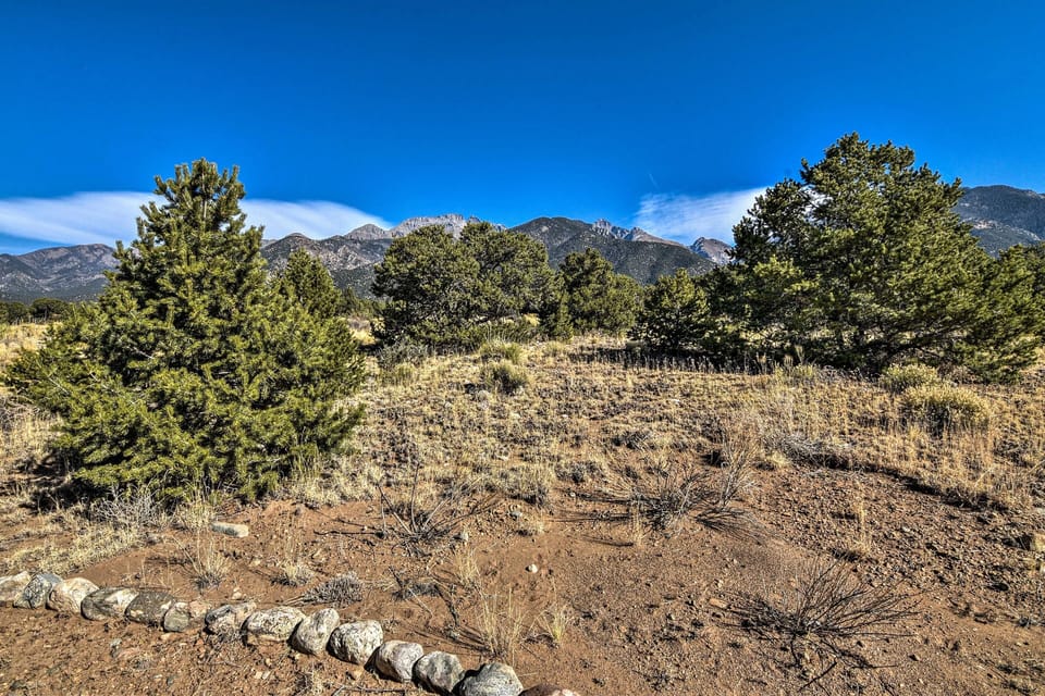 Challenger, Kit Carson, and Columbia Peaks.