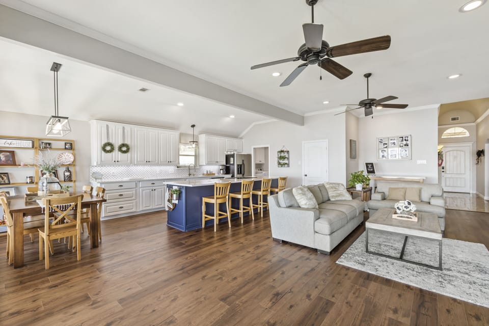 Modern open concept living