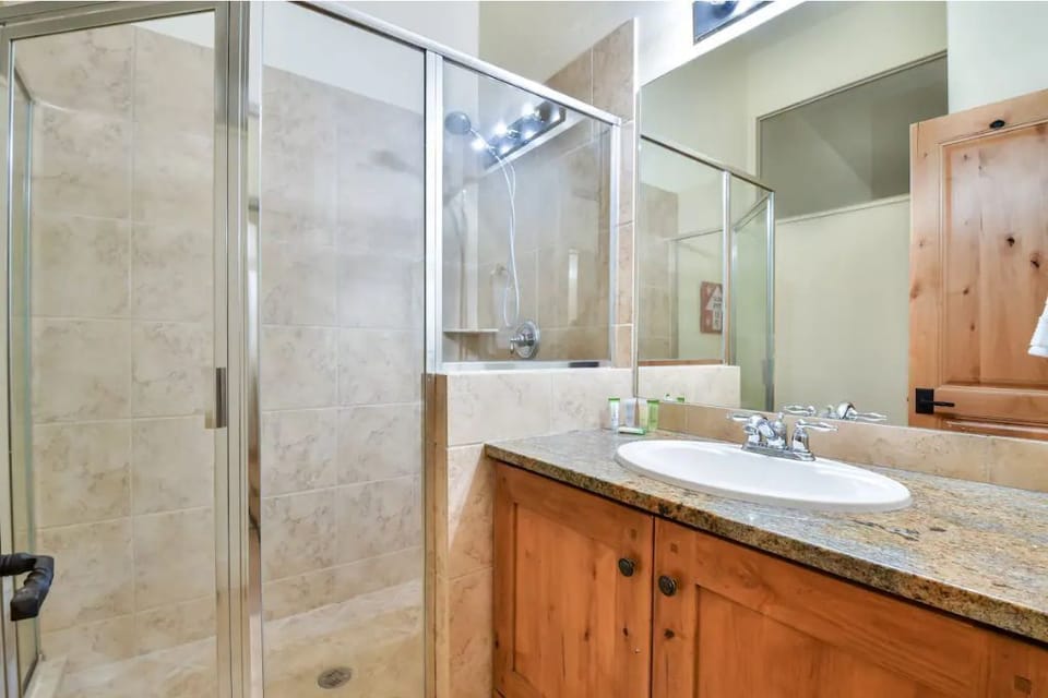 Master bedroom shower