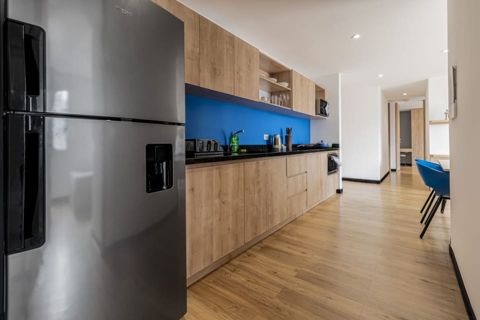 Apartment | Private kitchen | Microwave, stovetop, dishwasher