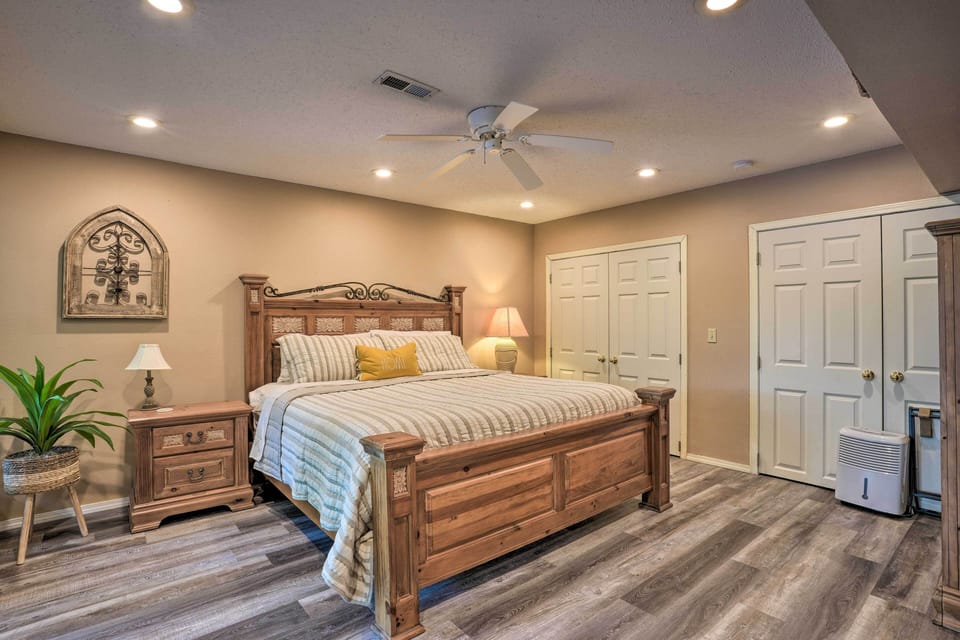Bedroom 4 | Lower Level | King Bed | Deck Access