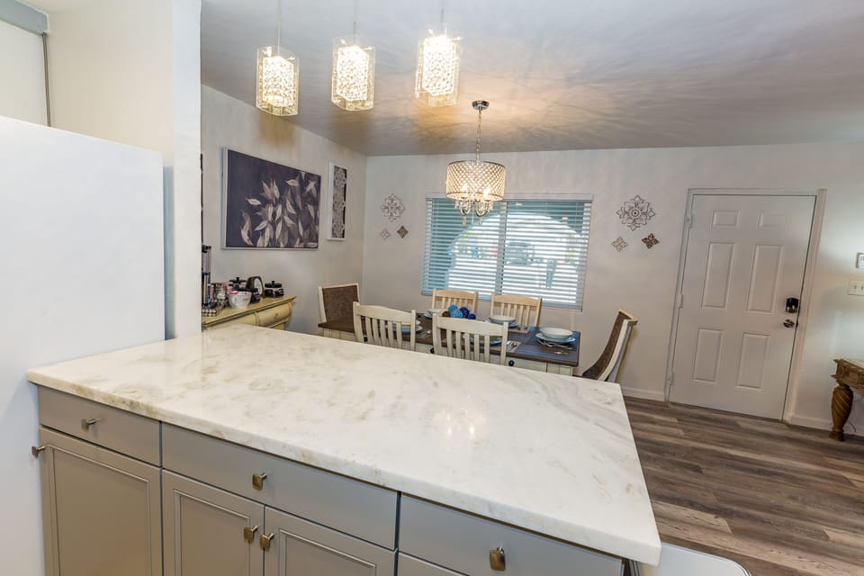 Breakfast Bar for Casual dining. 