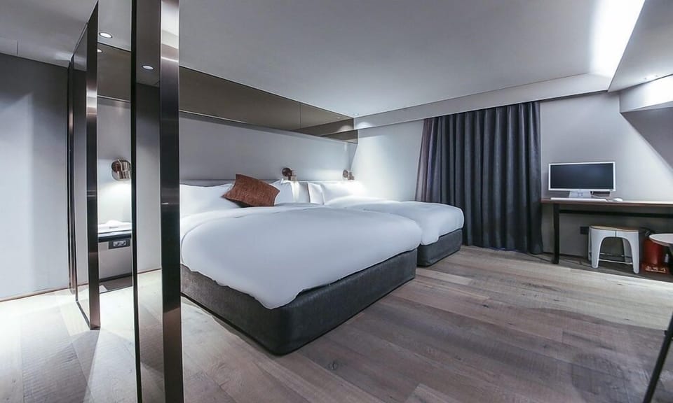 (No smoking) VIP styler twin | Individually decorated, individually furnished, free WiFi, bed sheets