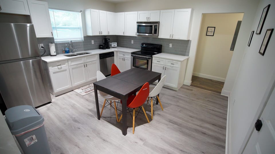 Kitchen wide view