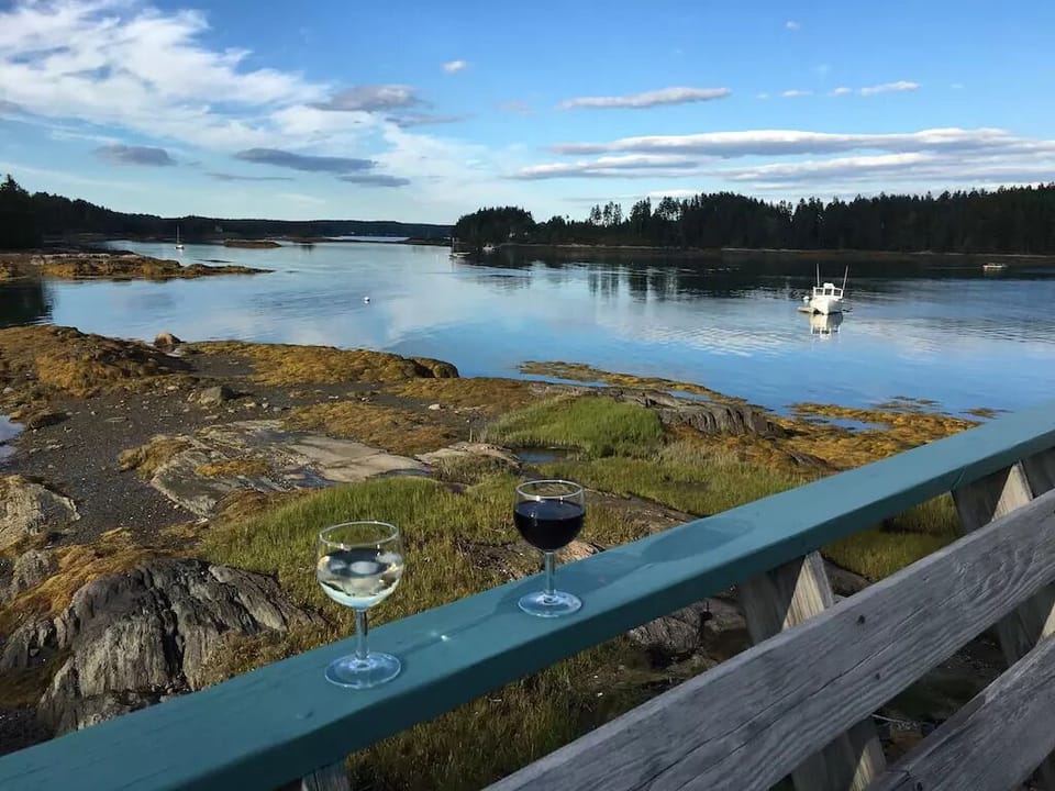 View from the deck