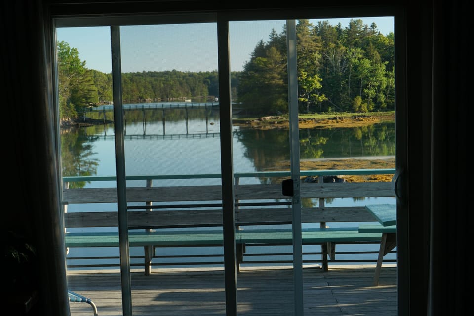 View from Osprey's Nest livingroom.