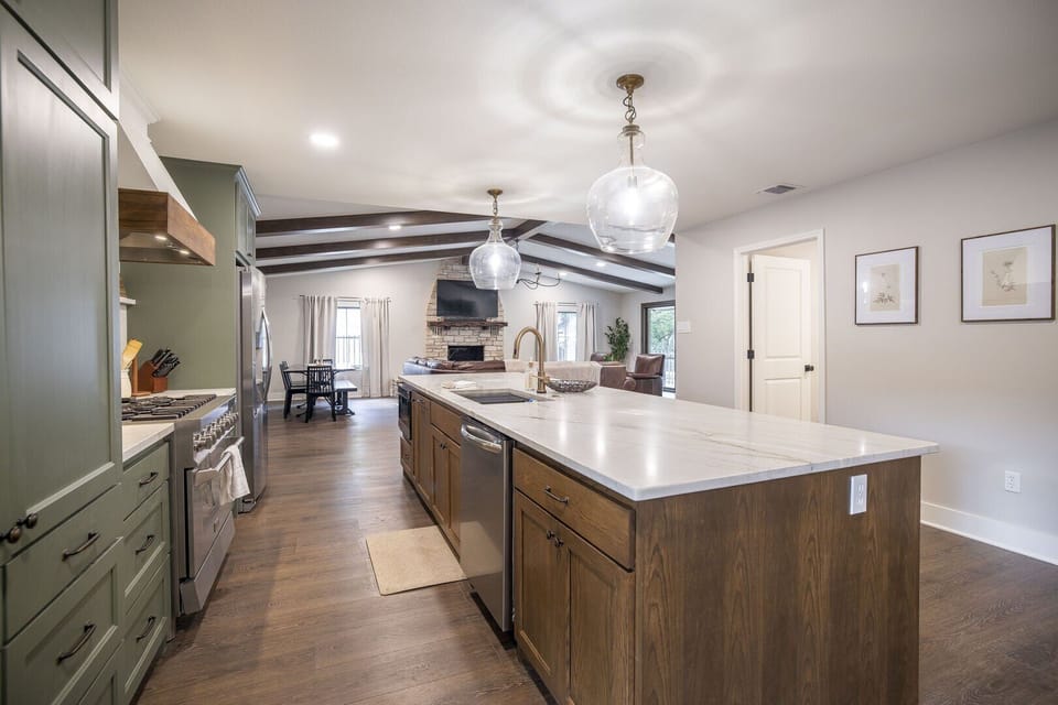 Plenty of kitchen space