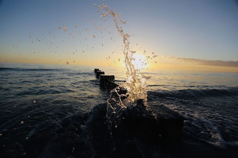 The waves will lull you to sleep every night