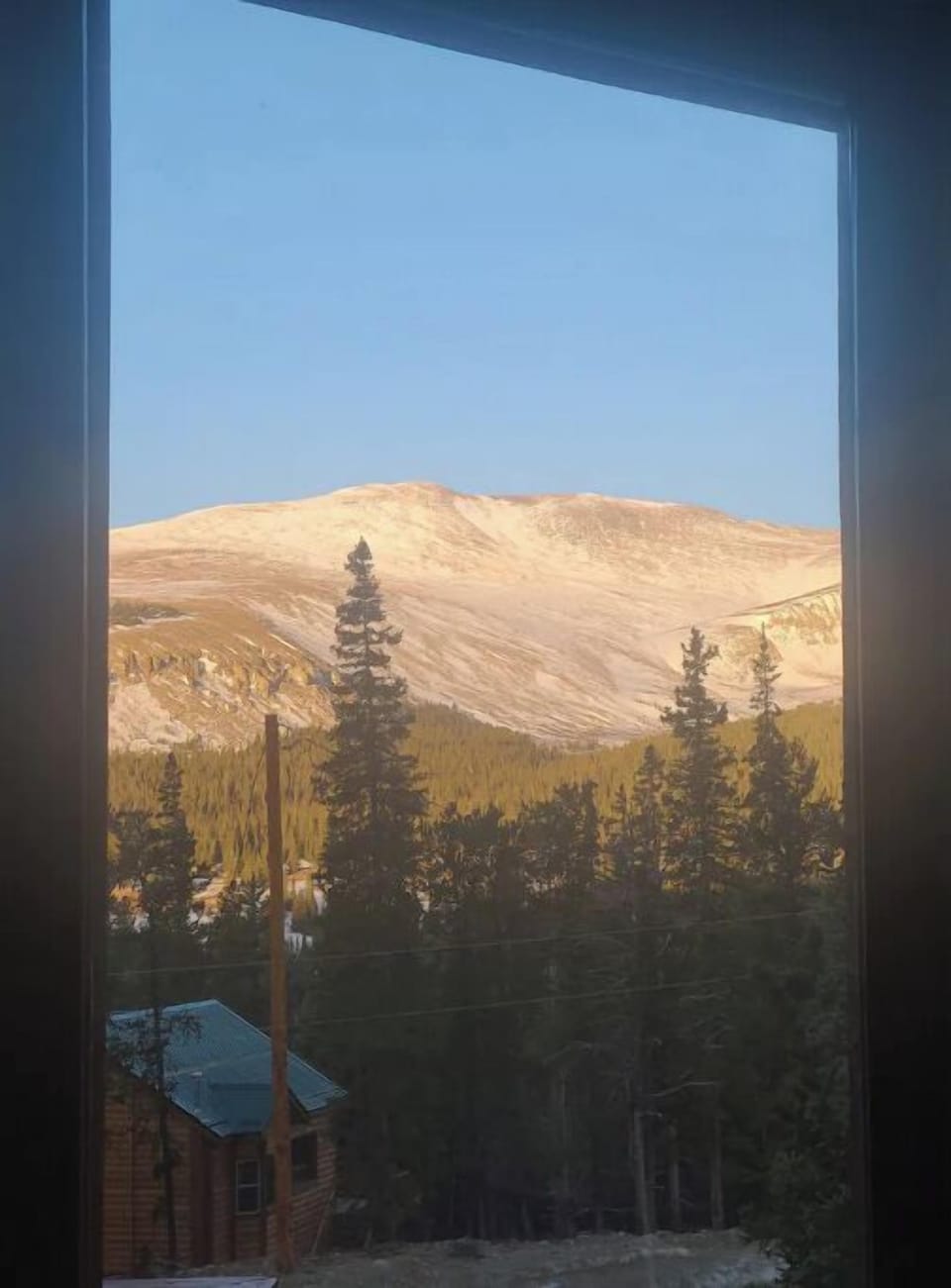 Mt Sherman from living room