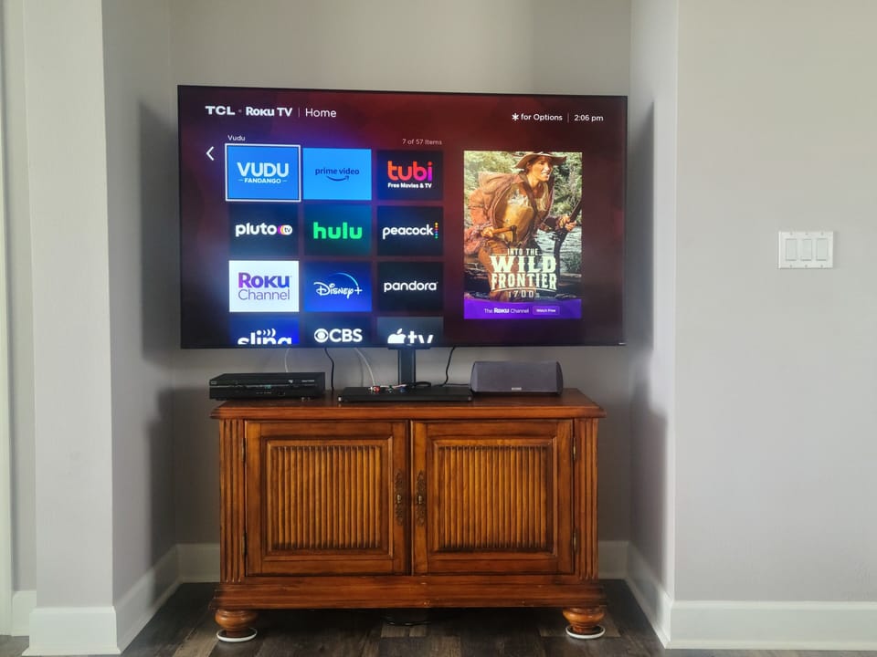 New 65" smart tv