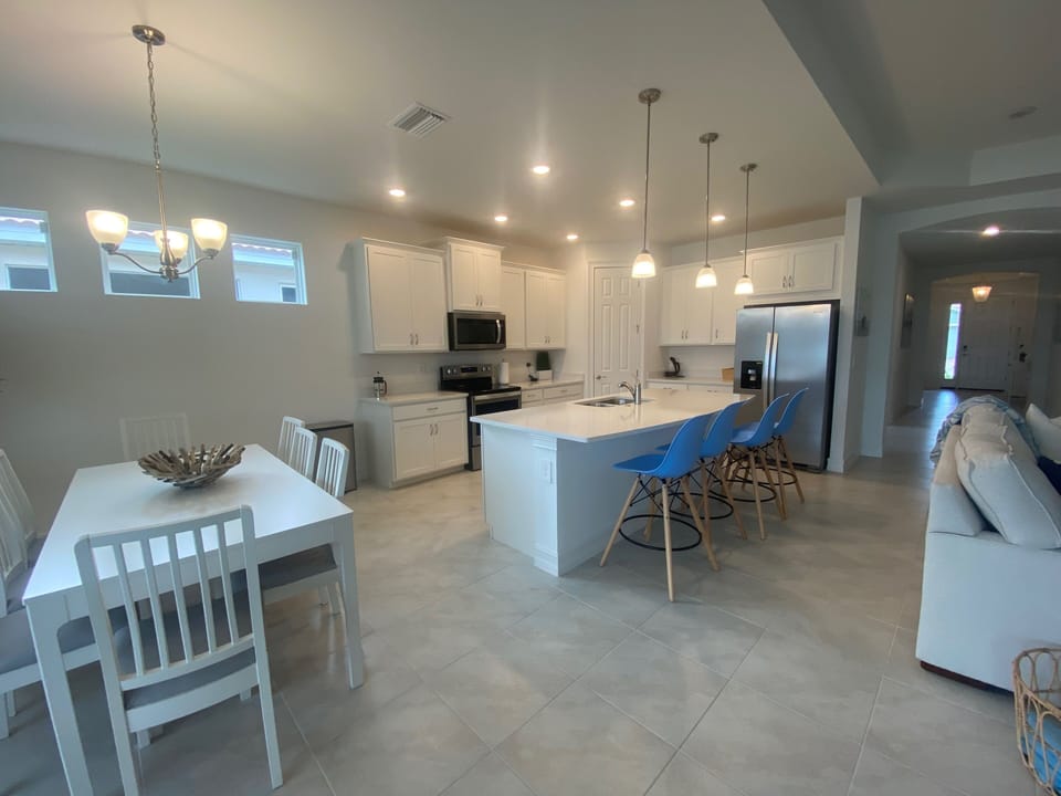 View to kitchen