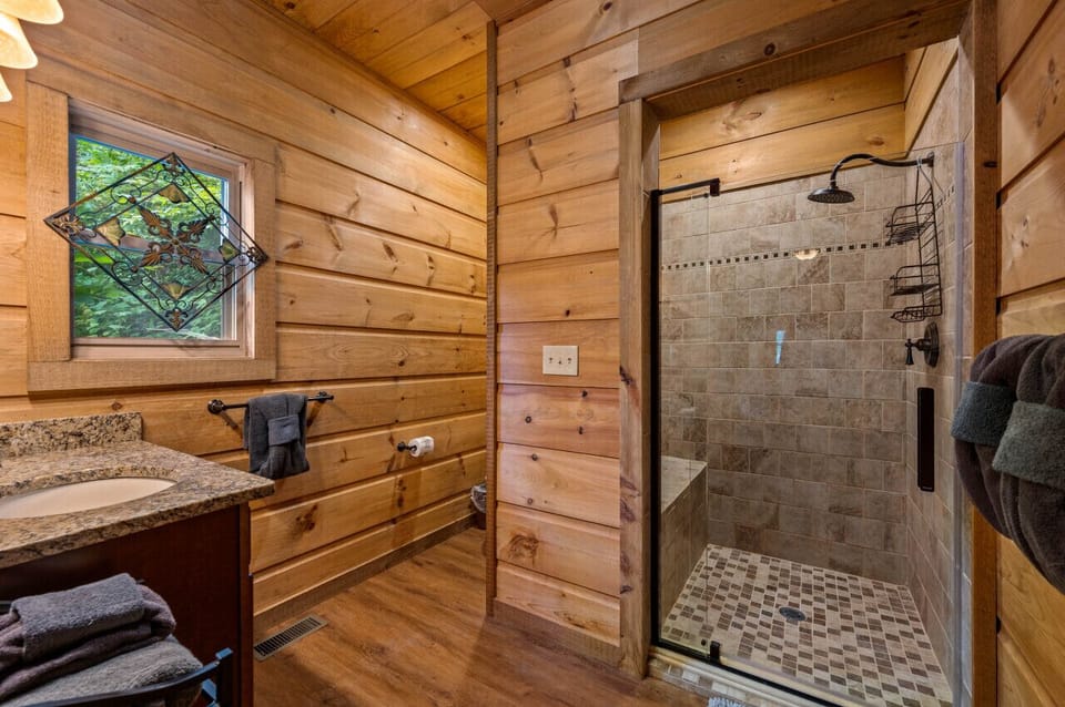 Downstairs Master Bathroom