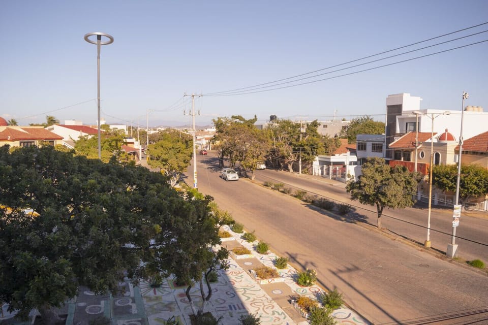Vista al vecindario desde el departamento