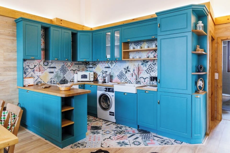 Superior Chalet, 3 Bedrooms, Sauna, Mountain View | Private kitchen | Fridge, microwave, oven, stovetop