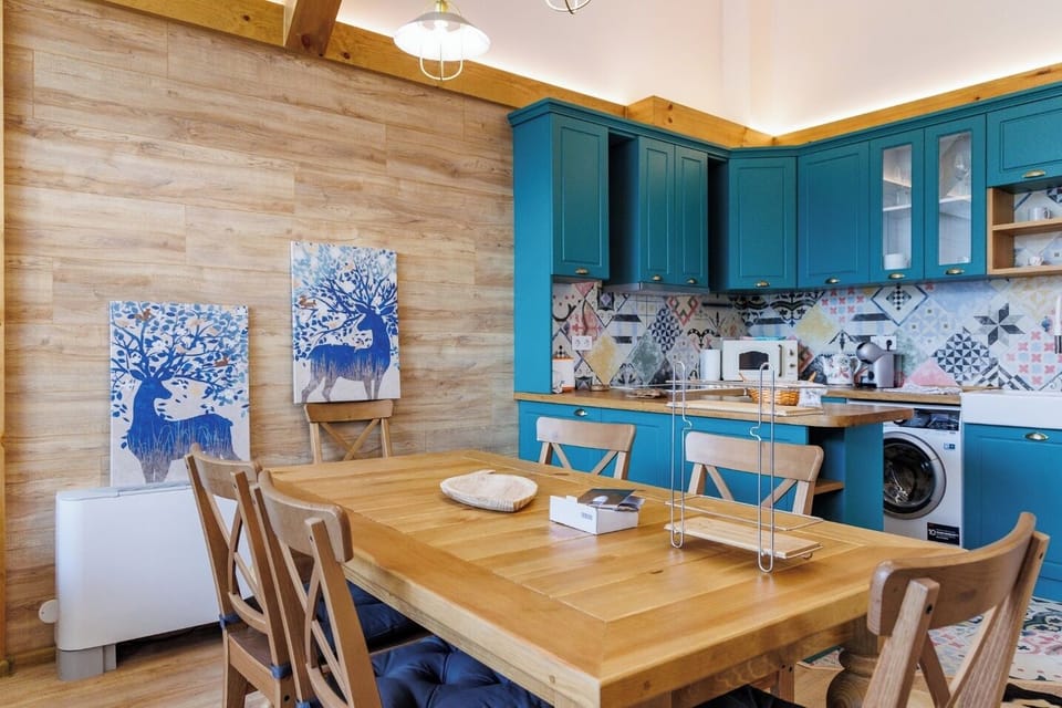 Superior Chalet, 3 Bedrooms, Sauna, Mountain View | Living area | 100-cm TV with satellite channels, fireplace