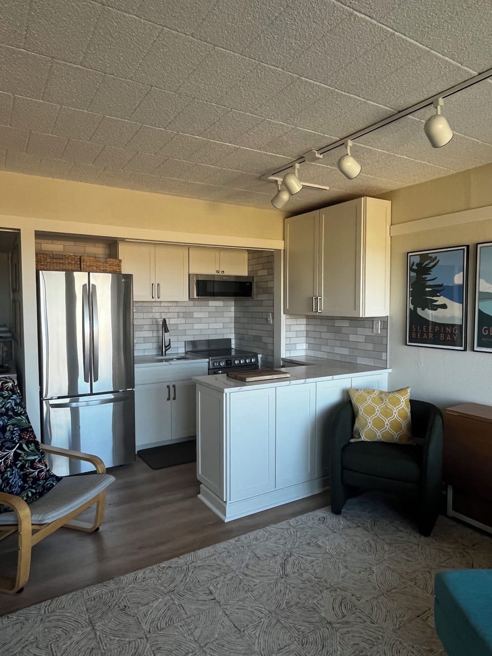 Newly remodeled kitchen