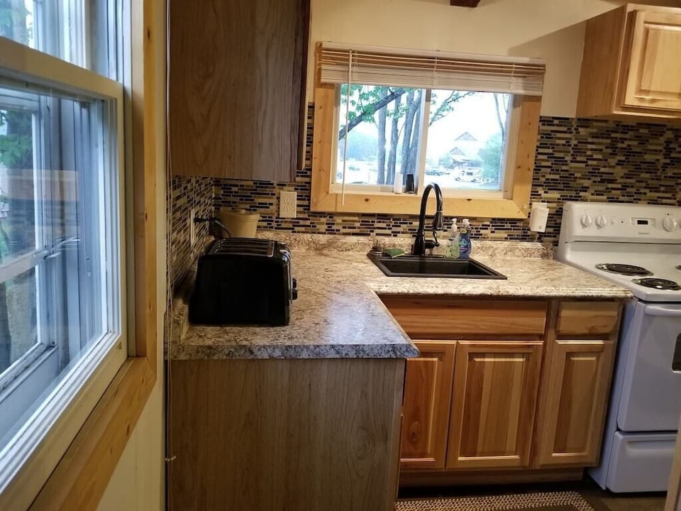 Upstairs kitchen