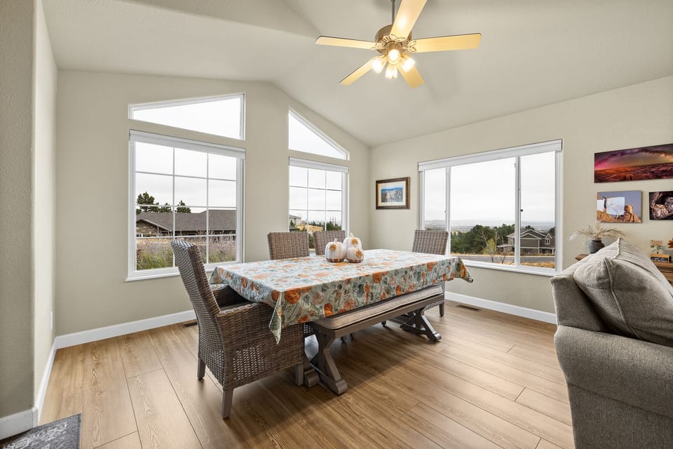 Main floor dining