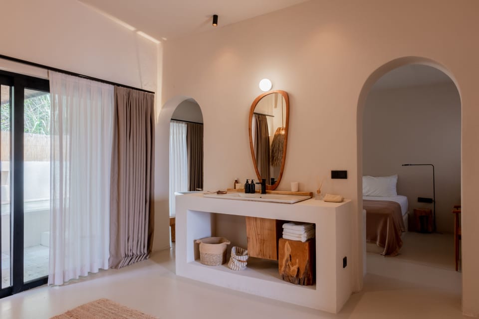 Premium Room, 1 Bedroom, Private Pool, Garden View | Living area | Heated floors
