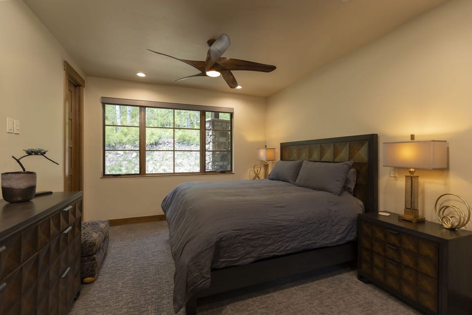 3rd Bedroom - King and attached bathroom (Main Level)