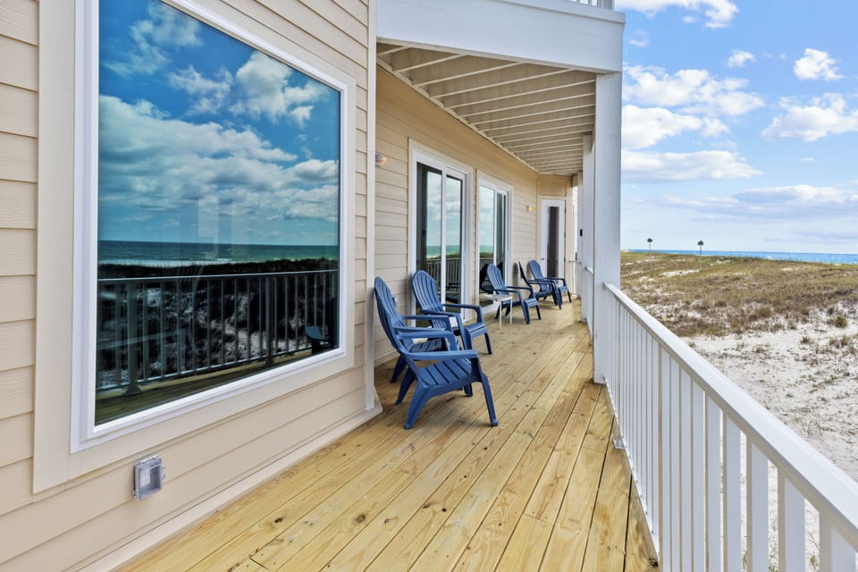1st floor balcony access off of the Master bedroom