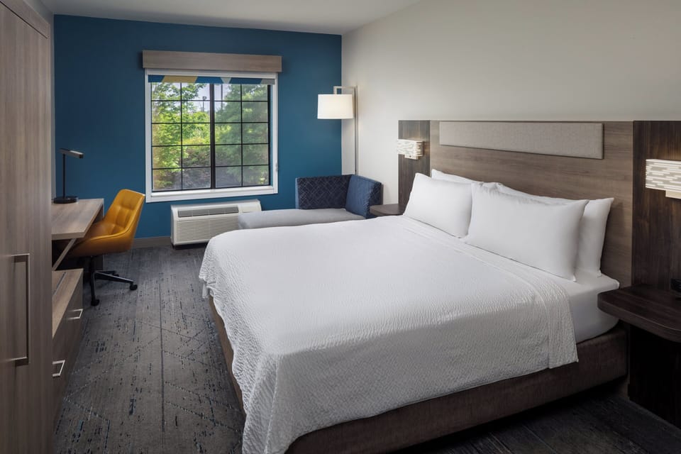 In-room safe, desk, blackout drapes, iron/ironing board