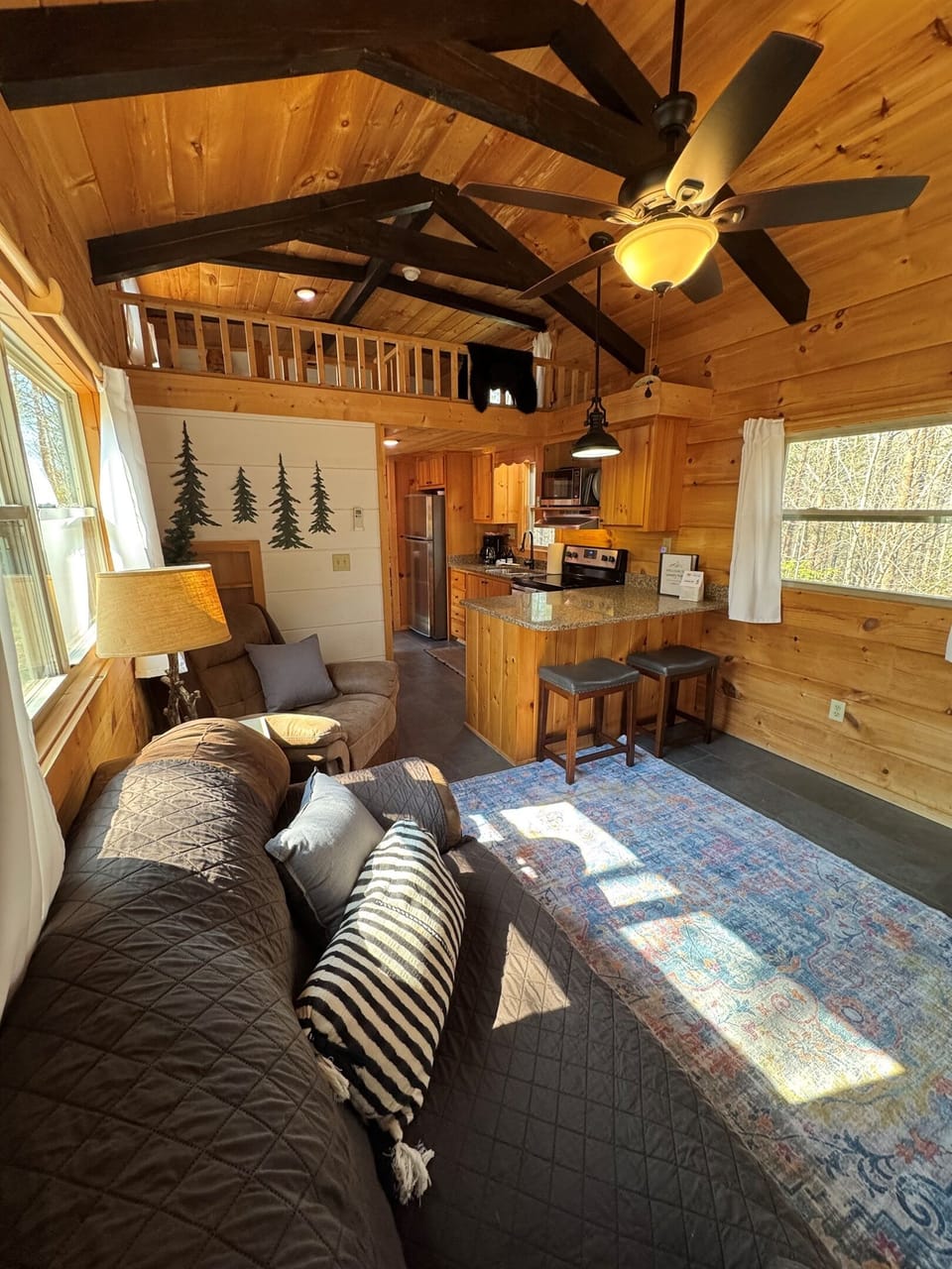 Living Room + Kitchen