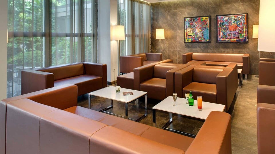 Lobby sitting area