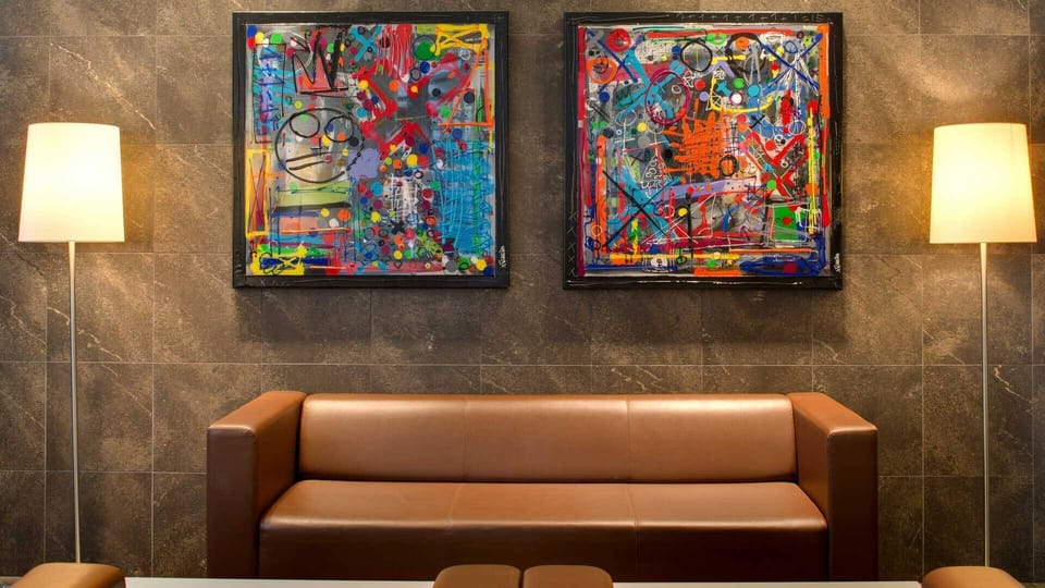 Lobby sitting area