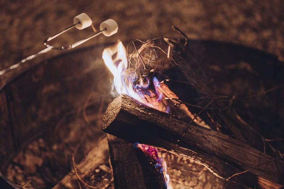 don't forget to grab the marshmellows!