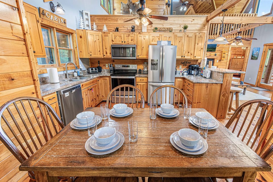 You'll fee at home in our well-appointed kitchen with new appliances