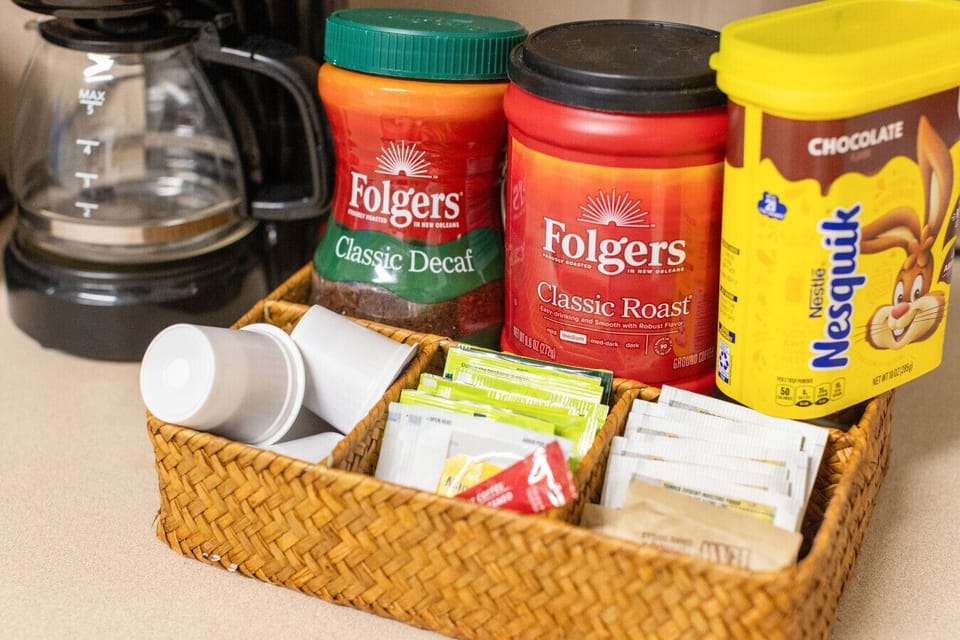 coffee station