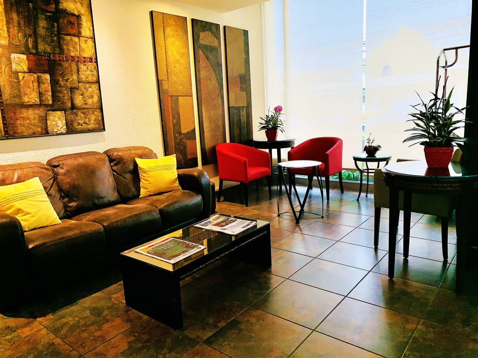 Lobby sitting area