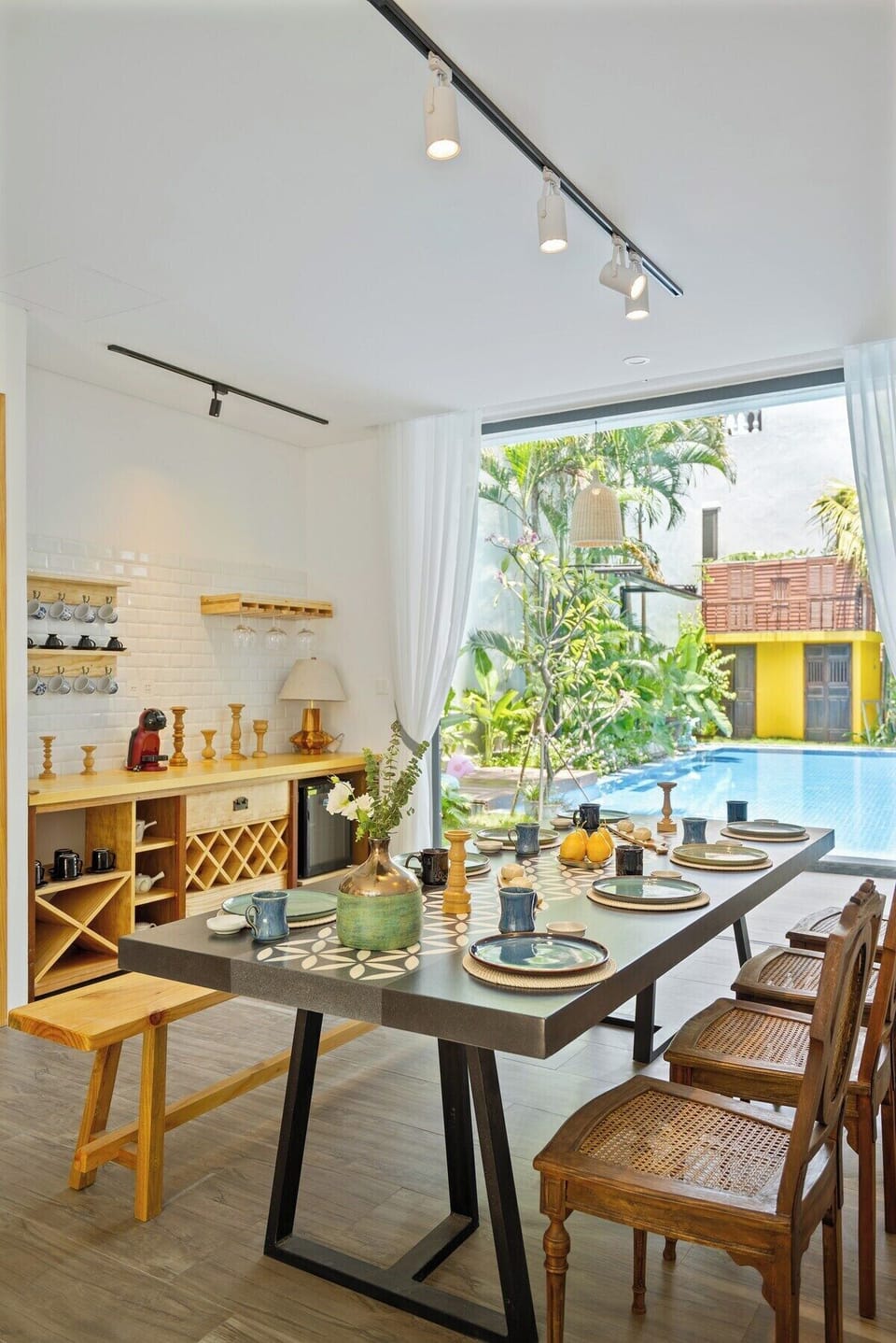 Dining space in House A