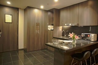 Premium Studio, 1 Double Bed, Kitchenette | Private kitchen | Eco-friendly cleaning products