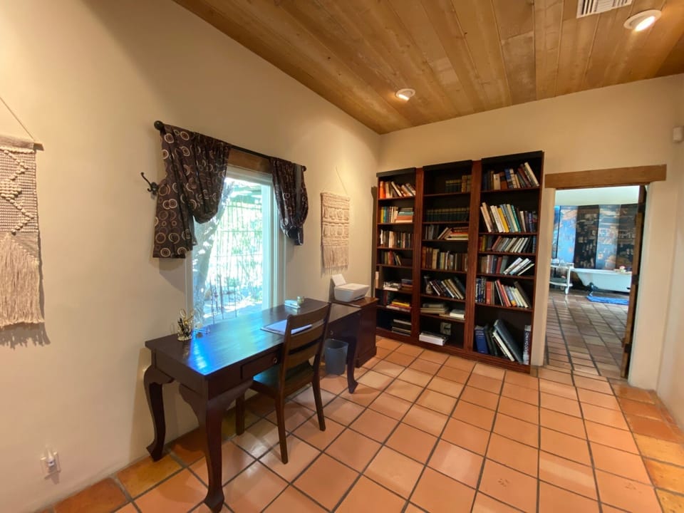 dedicated work space located adjacent to King suite