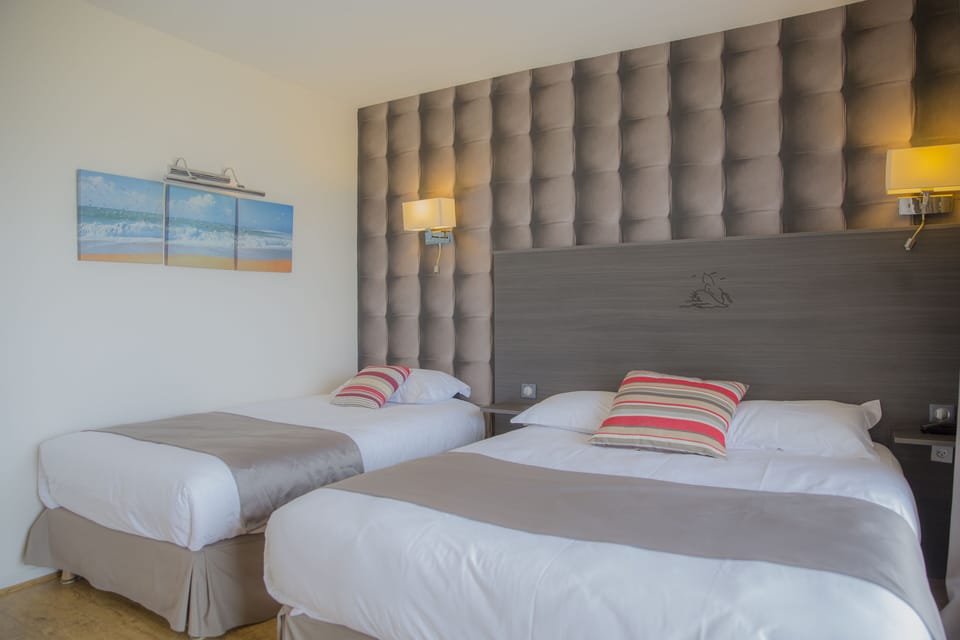 Triple Room, Terrace, Sea View | Premium bedding, in-room safe, individually decorated