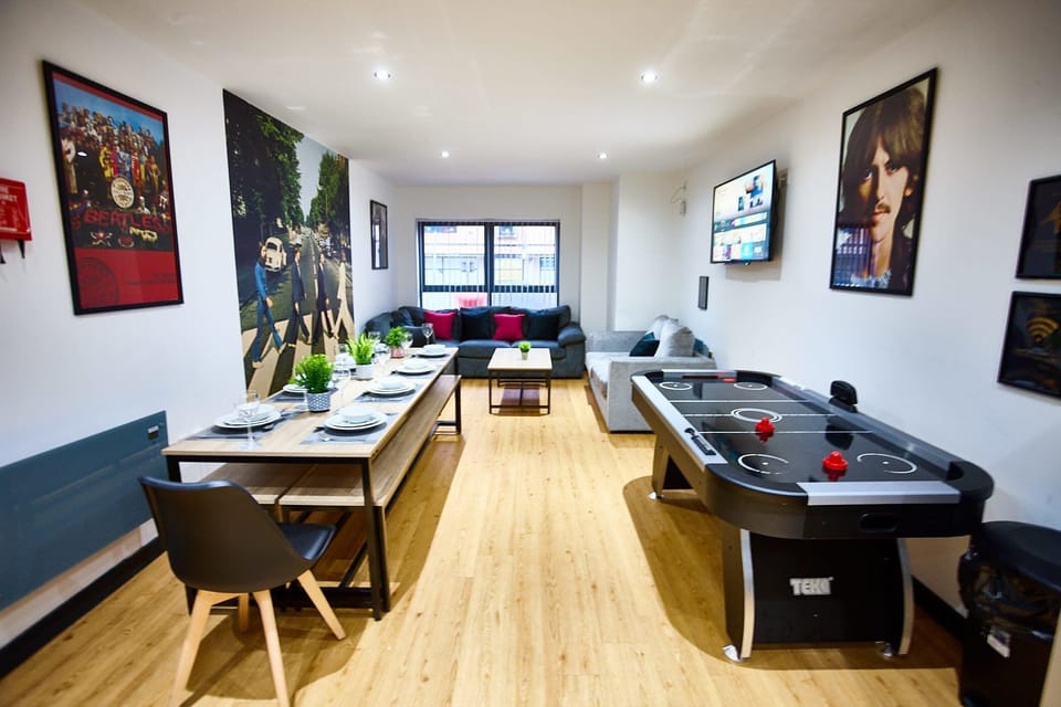 Dinning table and ice hockey table