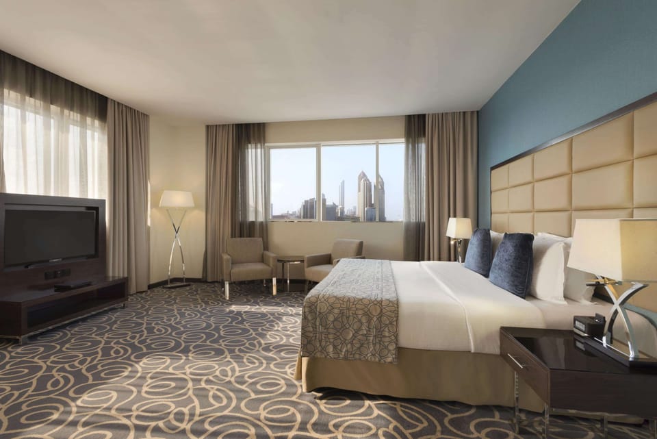 Premium bedding, minibar, in-room safe, desk