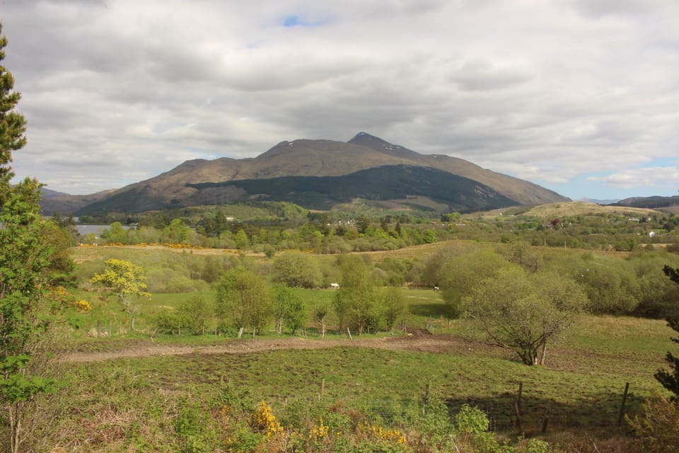 View from patio of Ben Cruachan