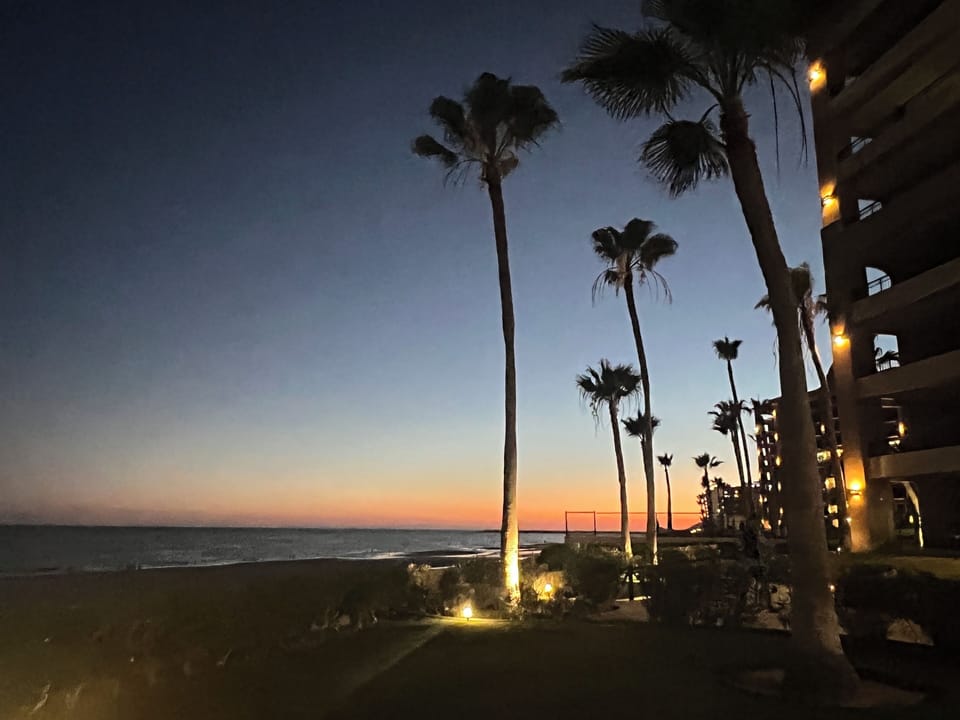 Night Time at Resort
