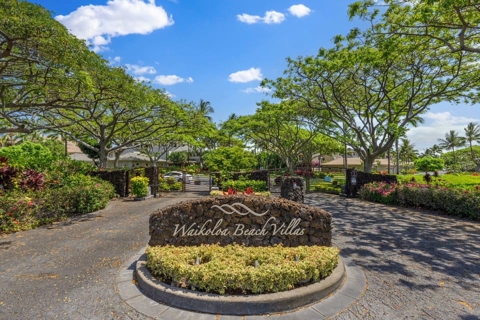 Entrance to Waikoloa Beach Villas