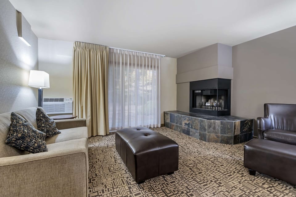 Premium bedding, memory foam beds, in-room safe, desk